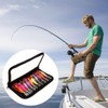 Luminous Wood Shrimp Squid Hook Lures Shrimp Bait with Squid