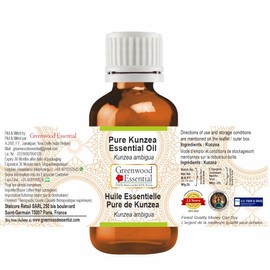 Greenwood Essential Pure Kunzea Essential Oil (Kunzea ambigua) Steam Distilled 50ml (1.69 oz)