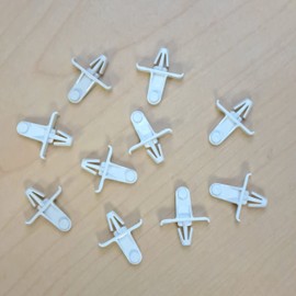 Qty 10. Shutter Repair Parts Connectors-Cufflinks (1555 Front Connector)