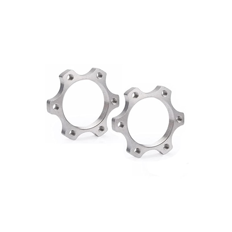 WIROJ 2 piezas de disco de aleación de aluminio para