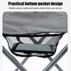 Outdoor Portable Folding Stool Aluminium Alloy Train Painting Camping Folding