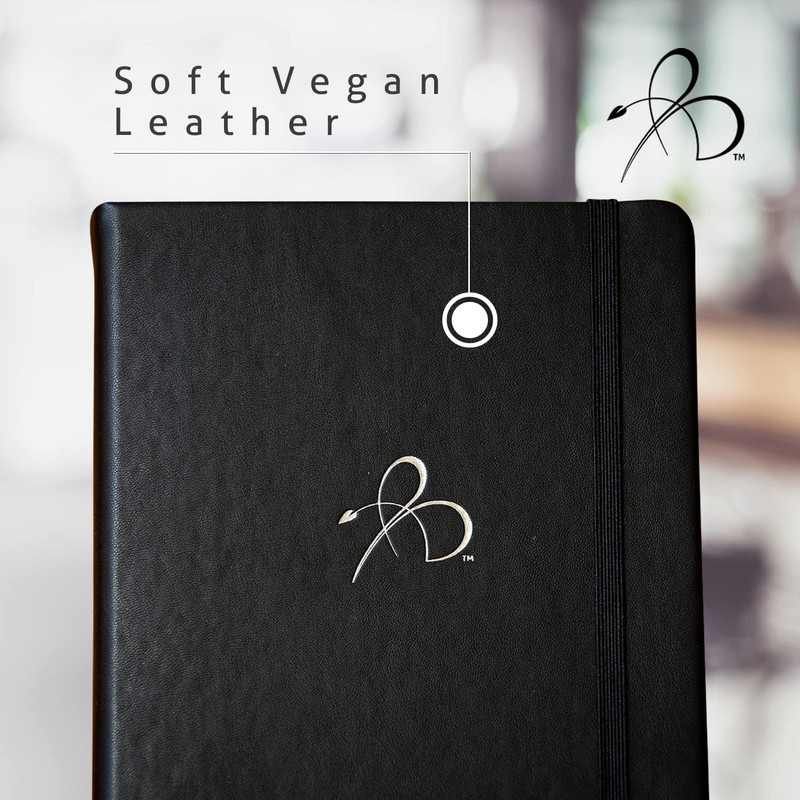 Bright Line Eating 5 Year Journal - Vegan Leather Journal