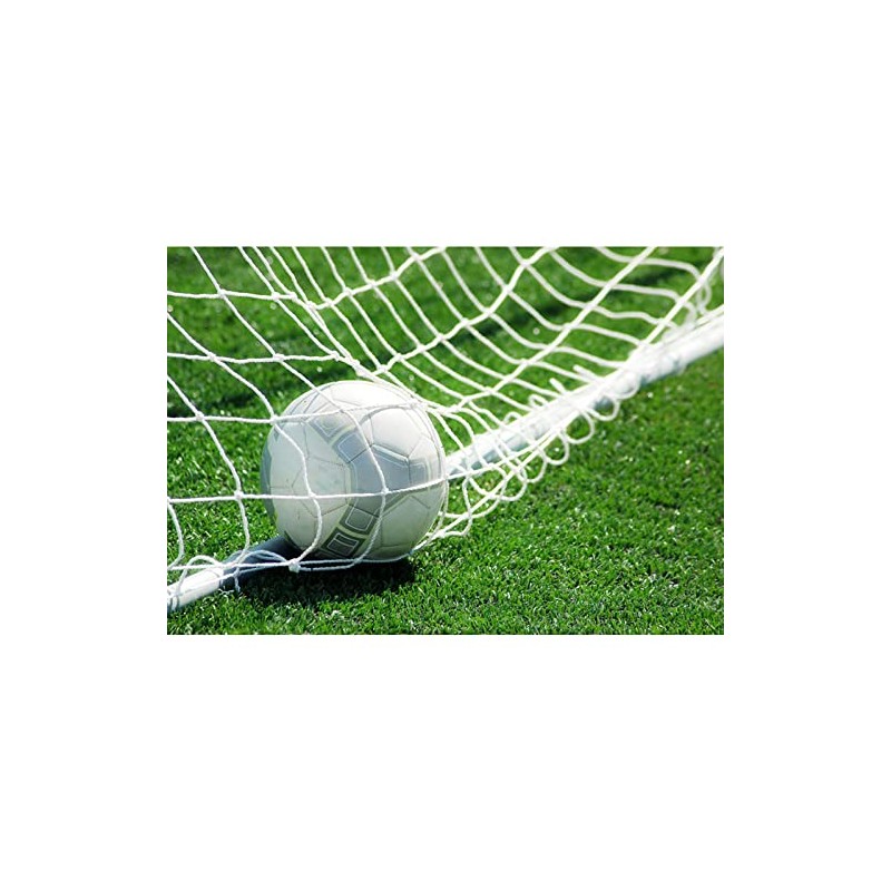 lyrlody Durable polypropylene fibre football nets, replacement nets for football