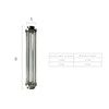 2 inch Tri Clamp Tall Sight Glass 12 inch Long/18