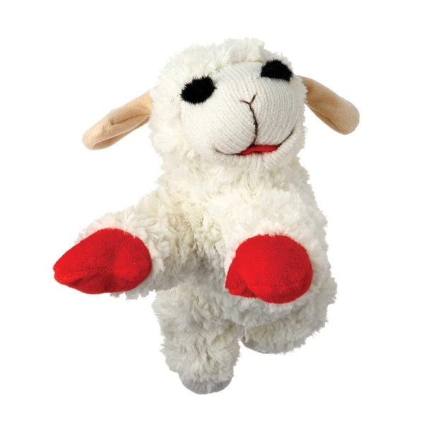 MPP Lamb Chop Dog Toy Soft Plush Squeaker Classic TV Puppet Character Choose Size (Jumbo - 24in), Large Breeds