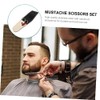 2 Sets Pcs Beard Trimming Kit for Men Stainless Steel