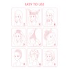 Yamel Mesh Wig Cap Net, 4 Pieces Hair Mesh Net
