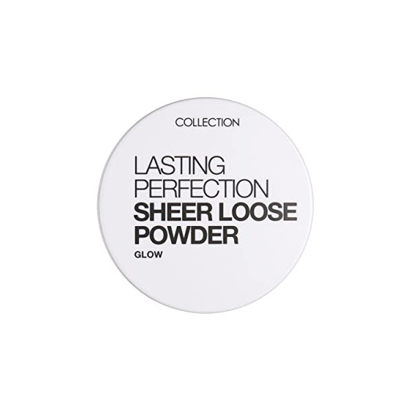 Collection Cosmetics Lasting Perfection Sheer Loose Powder, Lightweight Powder, 10g, Translucent Glow