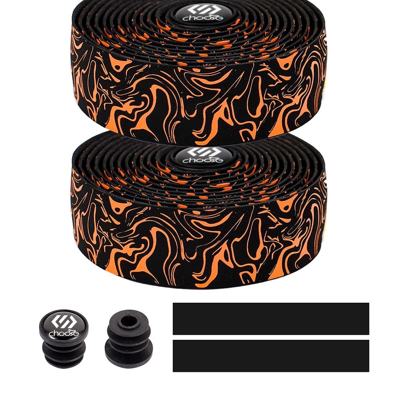 Chooee Road Bike Handlebar Tape,Bike Bar Tape with End Plugs-2