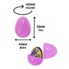 Robelli Pack of 12 Colourful Plastic Filler Eggs for Easter