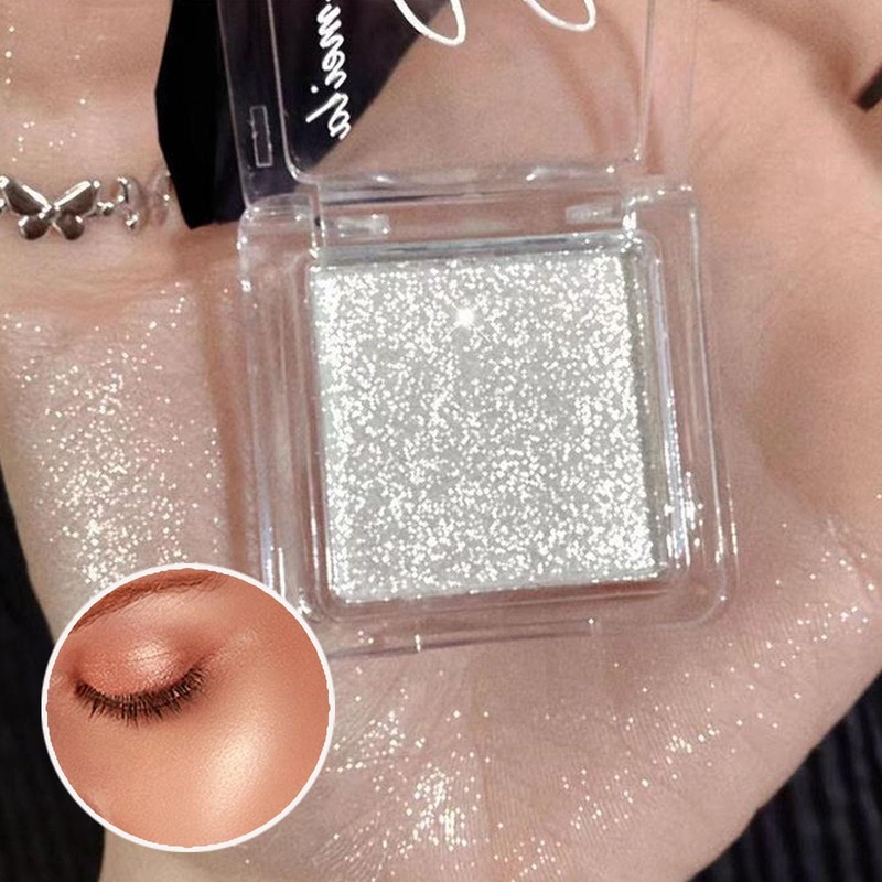 Highlighter Powder, Diamond Shine Highlighter, Glitter Face Highlighter Palette, Sparkly