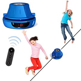 Cordless Jump Rope Smart Jump Rope Machine | 1-10 Adjustable Speed Smart Jump Rope Remote Control & LED Jump Rope With Counter Cool Jump Rope for Kids