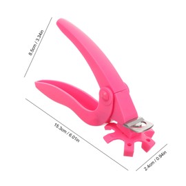 Outanaya Portable Manicure Nail Clipper for Fake Nails Stylish and Practical Reusable and Wear Resistant Design