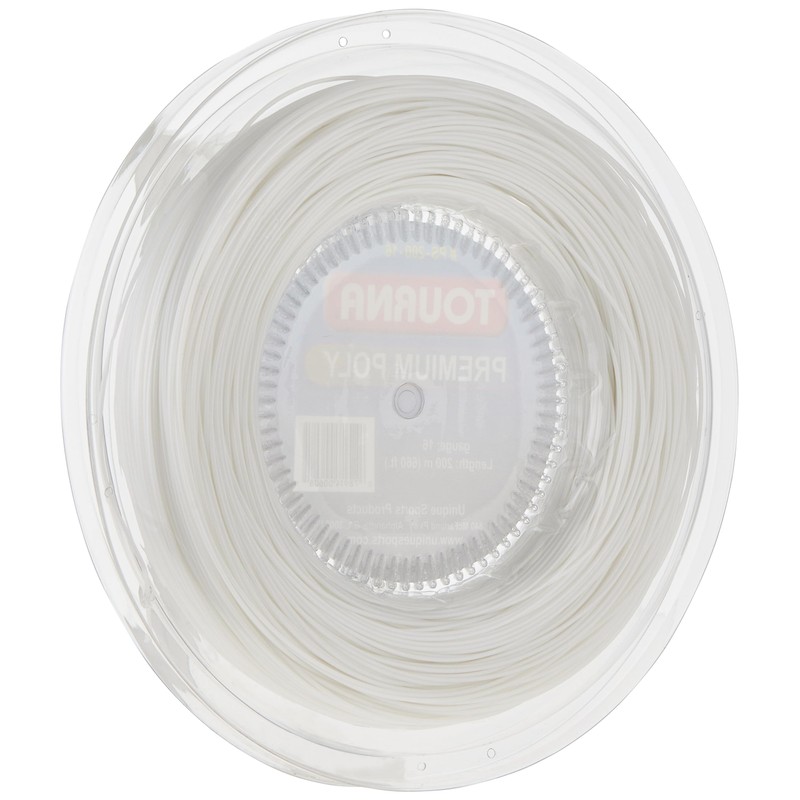 Tourna Premium Polyester, Carrete de Cuerta de Tenis de 16