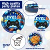 96Pcs 10th Birthday Video Game Party Supplies Blue 10th Plates