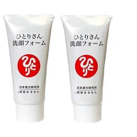 Ginza Marukan Hitori Facial Cleansing Foam, 2.8 oz (80 g), Set of 2