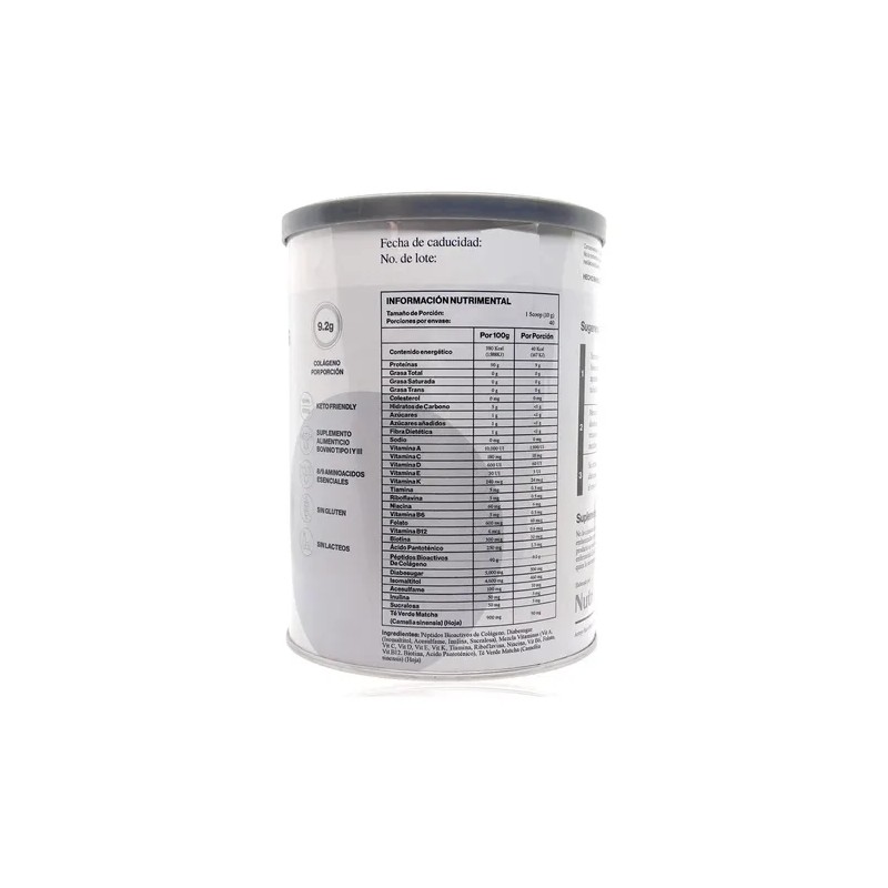 Péptidos De Colágeno Biotina 400 G Matcha G-prot