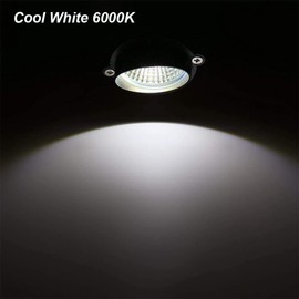 Ygapuzi Outdoor LED Landscape Lights Waterproof Garden Yard Path Lighting, Decorative Walls Trees Flags Spotlights with Stakes (5W Cool White)