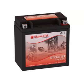 SigmasTek STX14L-BS SLA Battery for Harley-Davidso