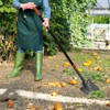 HANTOP Heavy Duty Round Point Digging Shovel with Long Fiberglass