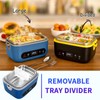 VYRALOFT Cordless Electric Lunch Box,24000mAh Battery Powered Self Heating Lunch