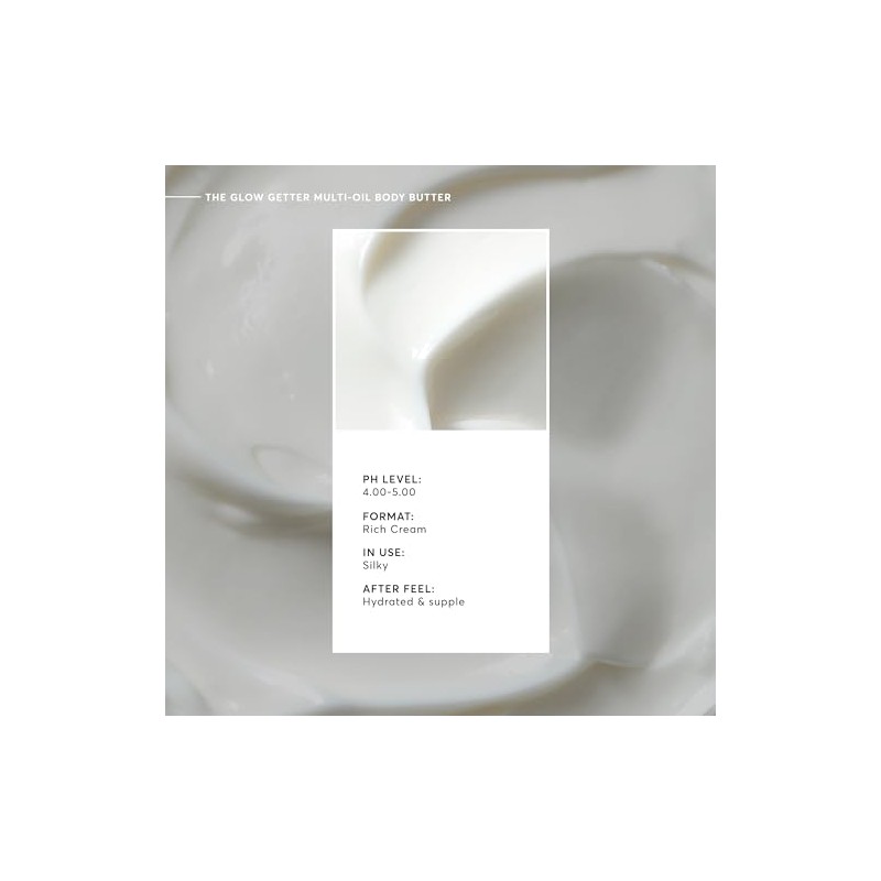 Naturium Manteca Corporal Batida Multiaceite Glow Getter, Crema Reafirmante Y