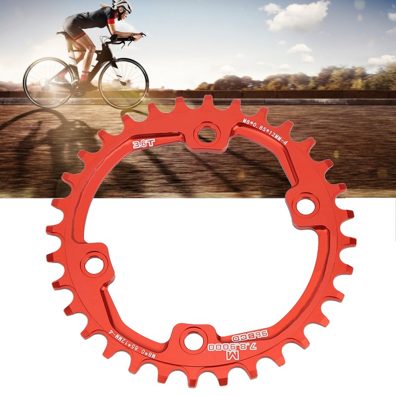 Aluminium Alloy Bike Positive &amp; Negative Tooth Disc Single Disk