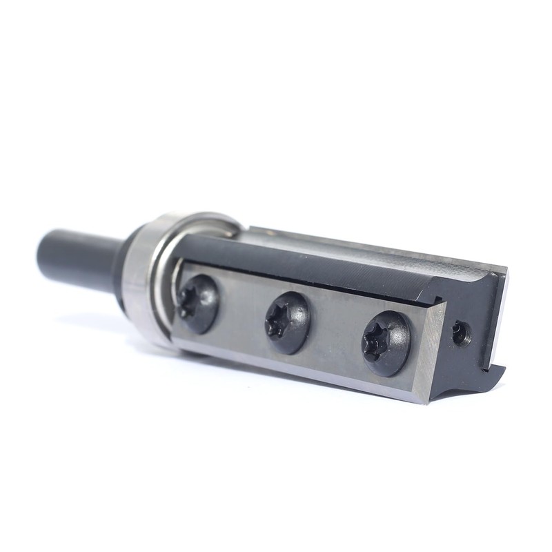 Sinoprotools Reversible Plates Flush Cutter, 8 mm Shank Cutting Length