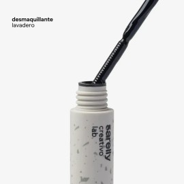 Mascara De Pestañas Waterproof Desmaquillante De Ojos Color Negro SARELLY