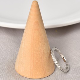 Stackable Rings for Women Engagement Rings for Her Couples Adjustable Cubic Zirconia Ring Set for Ladies Wide Band Silver Wedding Rings CZ Eternity Rings for Womens White Gold Wedding Band Ring