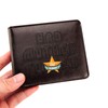 jimmyxqw Embroidered Bad Mother Leather Wallet bad mother f ker