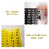 Tool Labels, 6 Sheet(180 pcs/Sheet) Total 1080 pcs Wrench Socket