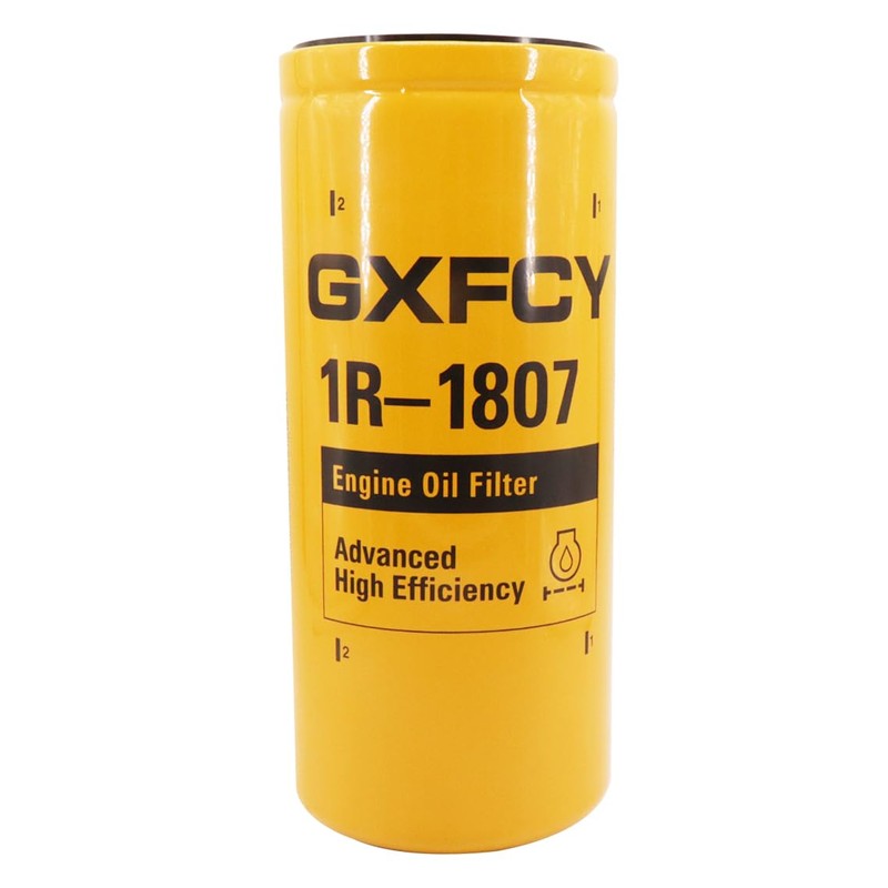 1R-1807 Oil Filter Compatible With Caterpillar CAT 3116 3126 3126B