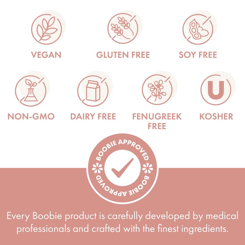 Boobie Bar Superfood for Lactation and Breastfeeding 1.7 Ounce Bars