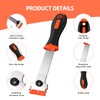 Ywmoml 3 Pack Razor Blade Scraper Set, Includes 30 Plastic