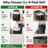 6Pack 75L Laundry Basket, Waterproof Collapsible Laundry Hamper with Handles,