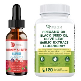 Migcopat Gotas Y Cápsulas Limpieza De Riñón E Hígado