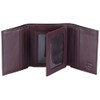 Stealth Mode Cartera RFID de Cuero Para Hombre, Triple Pliegue,