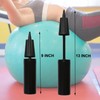 Hand Air Pump,Two-Way Hand Yoga Ball Pump, 9 Inch Double