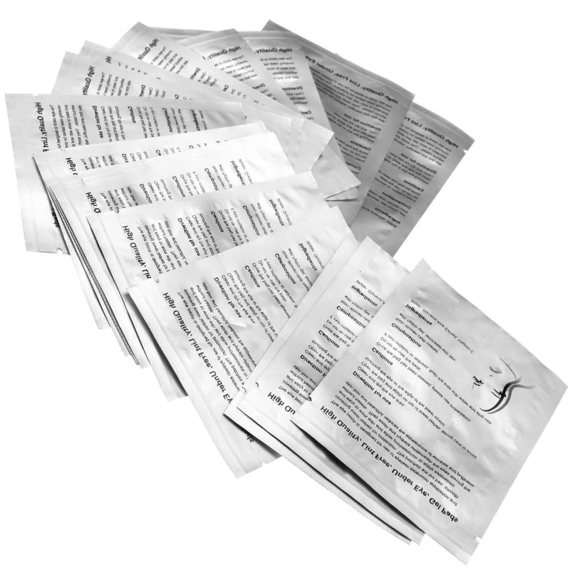 20 Pairs Eye Pads Eyelash Extension Hydrogel Gel Pads Eye