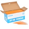 Rarlan Wood-Cased #2 HB Pencils, Pre-sharpened, 1200 Count Classroom Bulk