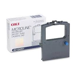 Okidata Genuine Brand Name, OEM 52104001 Black Ribbon (2M Characters) for MicroLine 380, 390, 390+, 390 Turbo, 391, 391+, 391 Turbo Printers