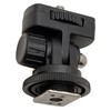 YAAAM Cold Shoe Conversion Adapter, Various (1/4 Male Convex (10