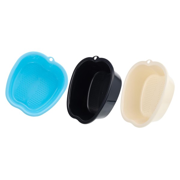PACKOVE 3pcs Foot Bath Bucket Foot Massage Basin for Home