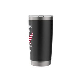 Divided States of America Believe President Felon Not Great Stainless Steel Insulated Tumbler