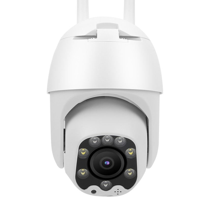 1080P Wifi PTZ Camera 8 Lights Nigh Vision IP66 Waterproof