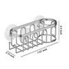 TESOT Sink Caddy Sponge Holder for Kitchen Sink 2 Suspension