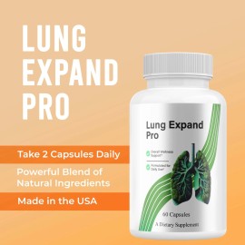 (5 Pack) Lung Expand Pro, LungExpandPro Advanced Supplement