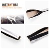 RYANSTAR Metallic Heat Shield Thermal Sleeve Insulated Wire Hose Cover