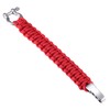 DonDon Men's Paracord Survival Bracelet Woven Outdoor Bracelet with Stainless